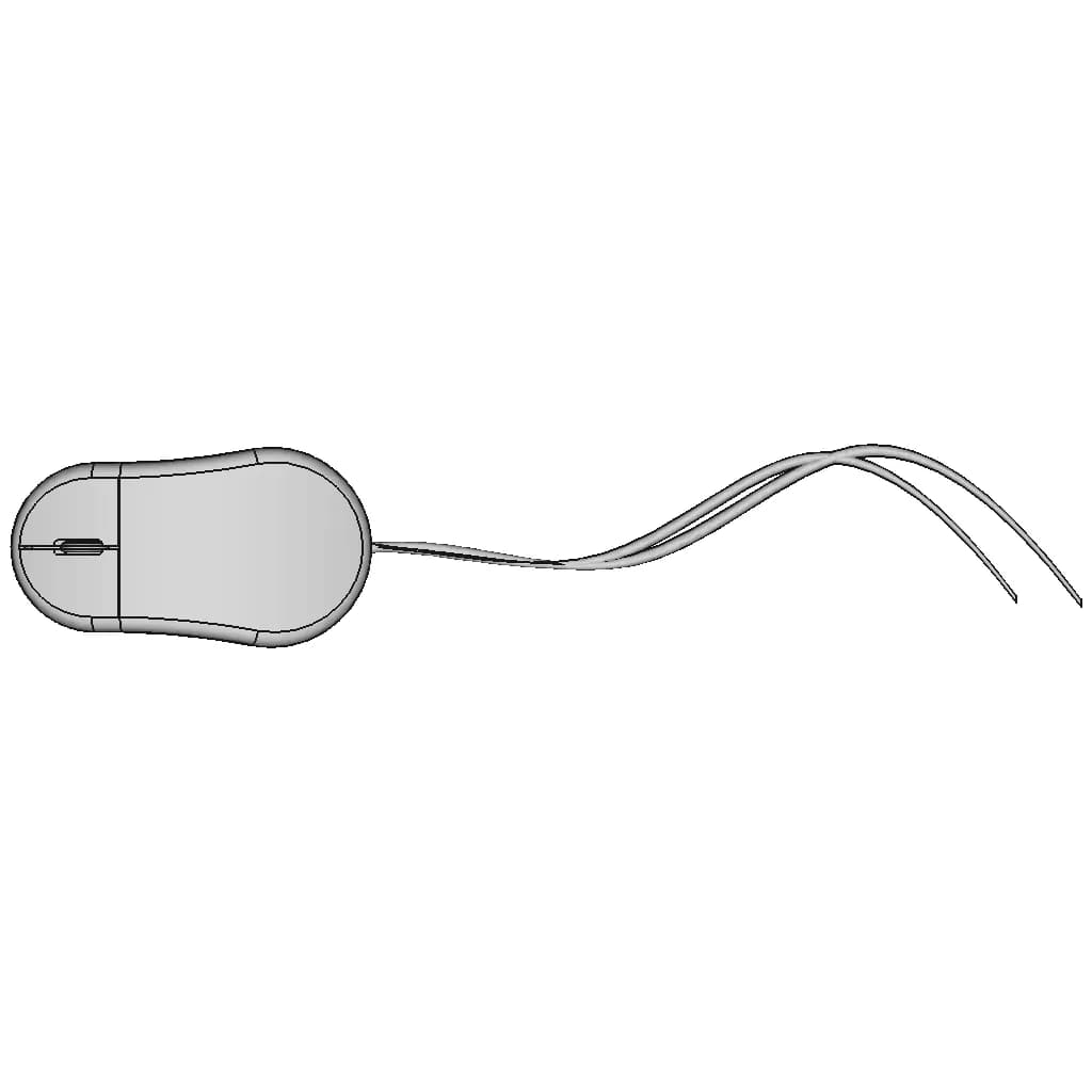 Mouse - Downloadable CAD Representation_270_0_degree_snapshot