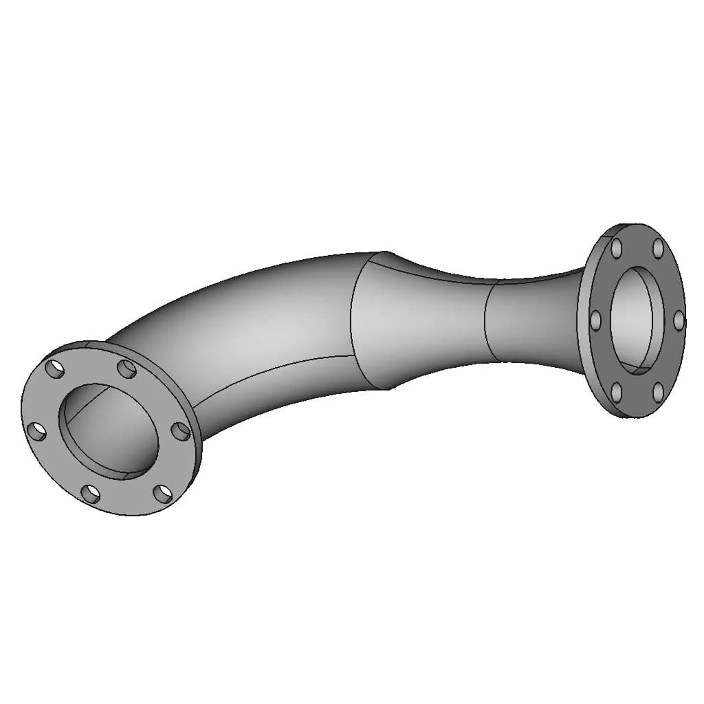Practice For Piping - Standard Mechanical Component_60_30_degree_snapshot