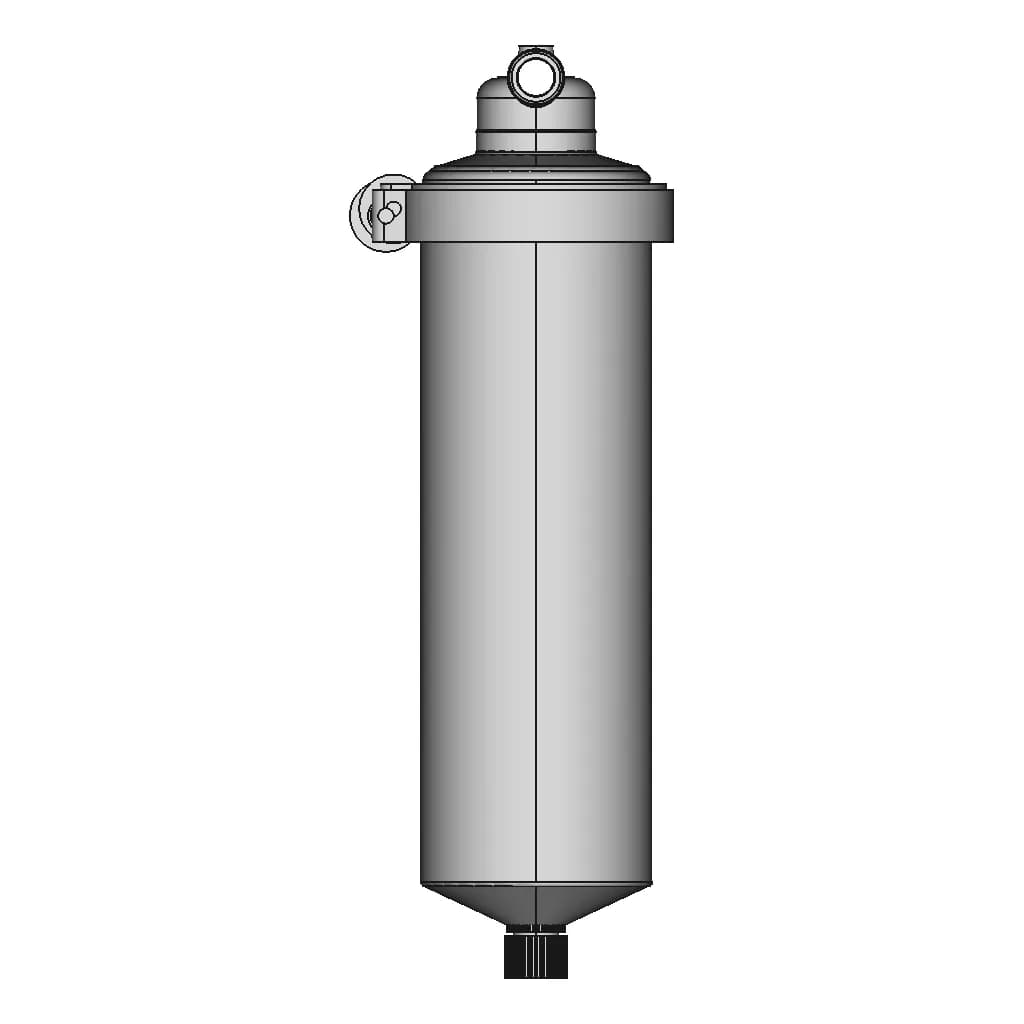 Stainless Steel Cluster Filter - Standard Mechanical Component_0_90_degree_snapshot