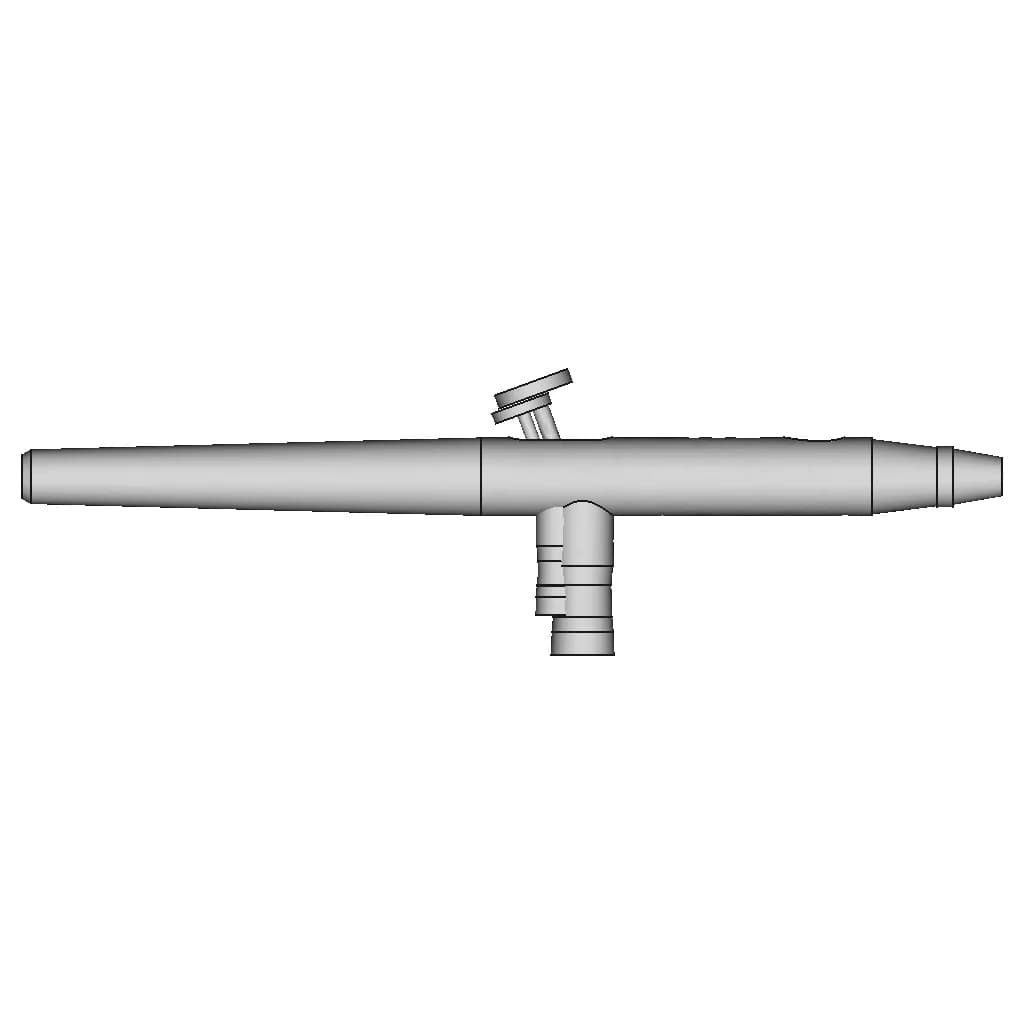 Harder Steenbeck Ultra 2 In 1 Series Airbrush Without Cups | 3D Engineering Design File_0_270_degree_snapshot