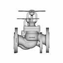 Globe Valve Beollow Seal | 3D Engineering Design File_90_0_degree_snapshot