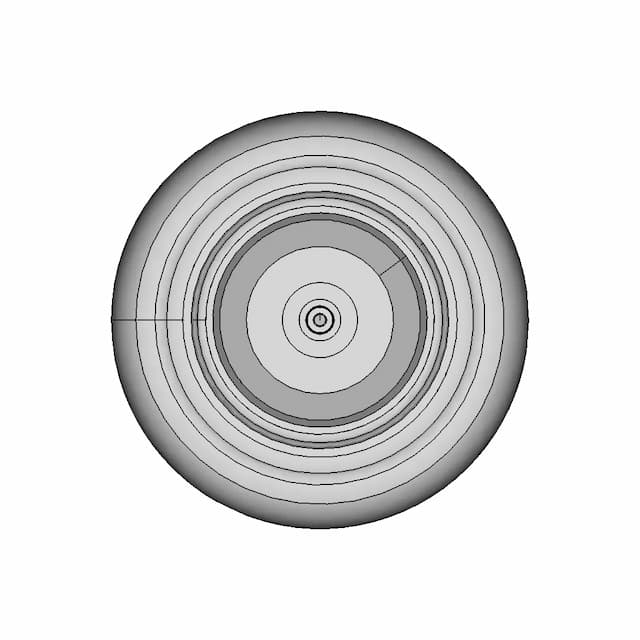 Hub Wheel 10 Motor - Downloadable CAD Representation