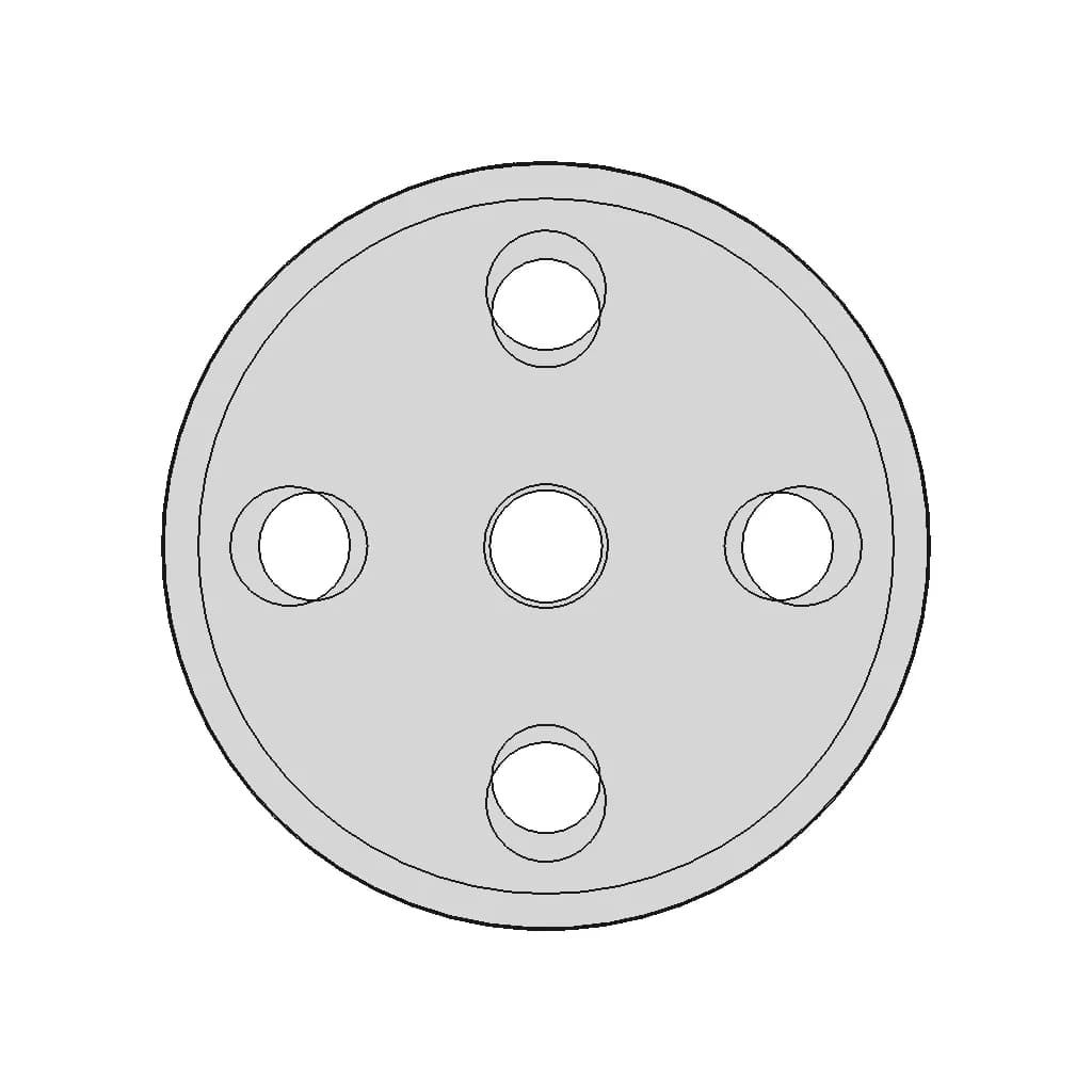 Slip On Flange Ff | 3D Engineering Design File_90_0_degree_snapshot