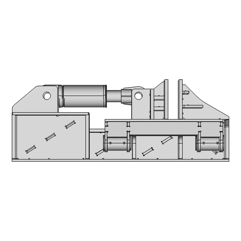 Helezon Yapragi Bukme Makinesi - Downloadable CAD Representation_0_0_degree_snapshot