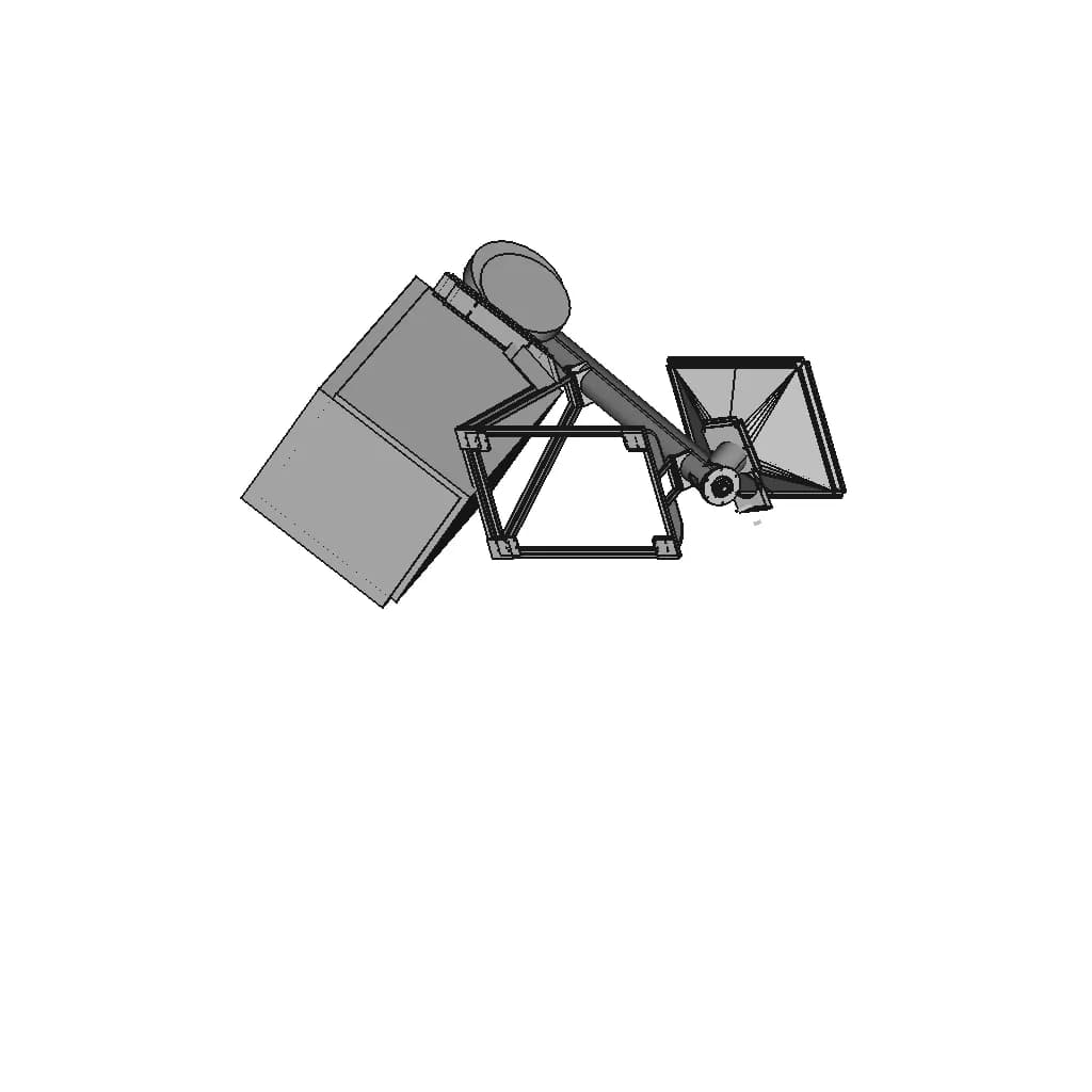 Tup Helezon Konveyor | High-Quality CAD Model_60_30_degree_snapshot