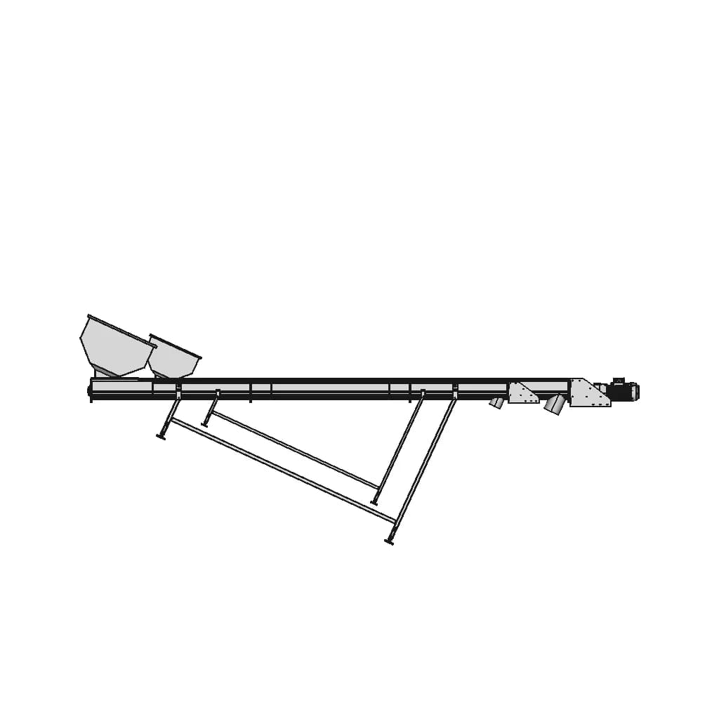 U Tipi Helezon Konveyor - Standard Mechanical Component_0_90_degree_snapshot