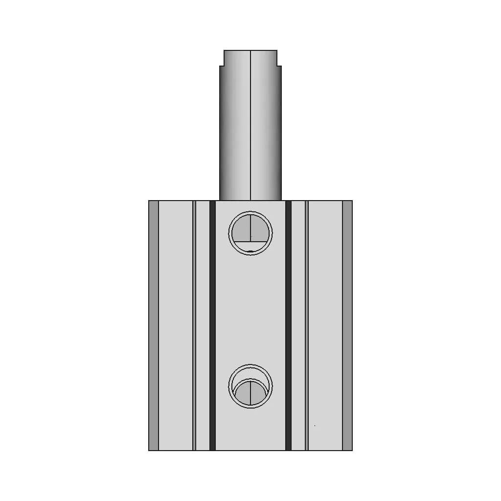 Pneumatic Cylinder - Standard Mechanical Component_0_270_degree_snapshot