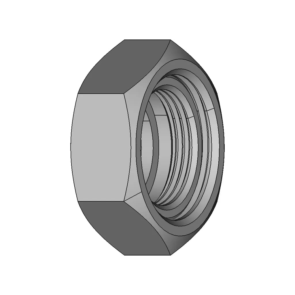 Bevel Seat Union Hex Nuts All Size - Standard Mechanical Component_60_30_degree_snapshot
