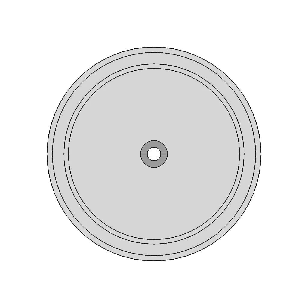 Bottom Sealling Wheel Roller | 3D Engineering Design File_0_0_degree_snapshot