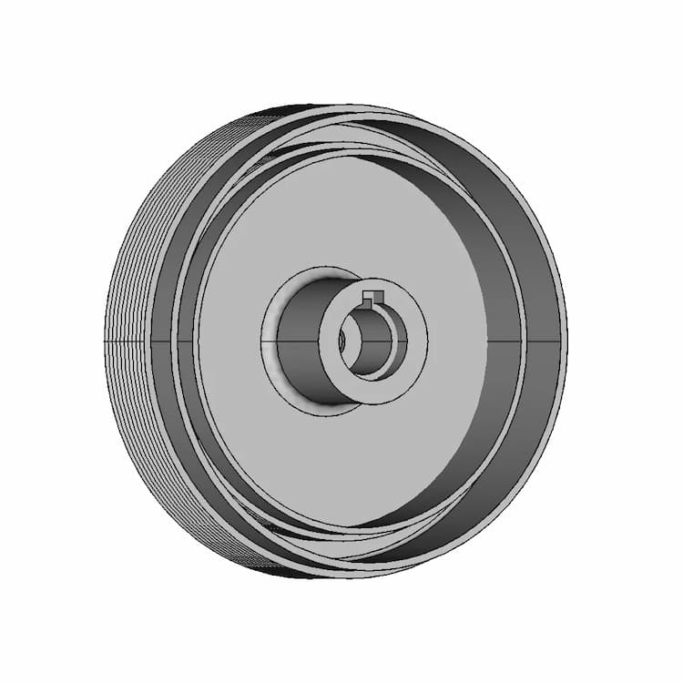 Bottom Sealling Wheel Roller | 3D Engineering Design File