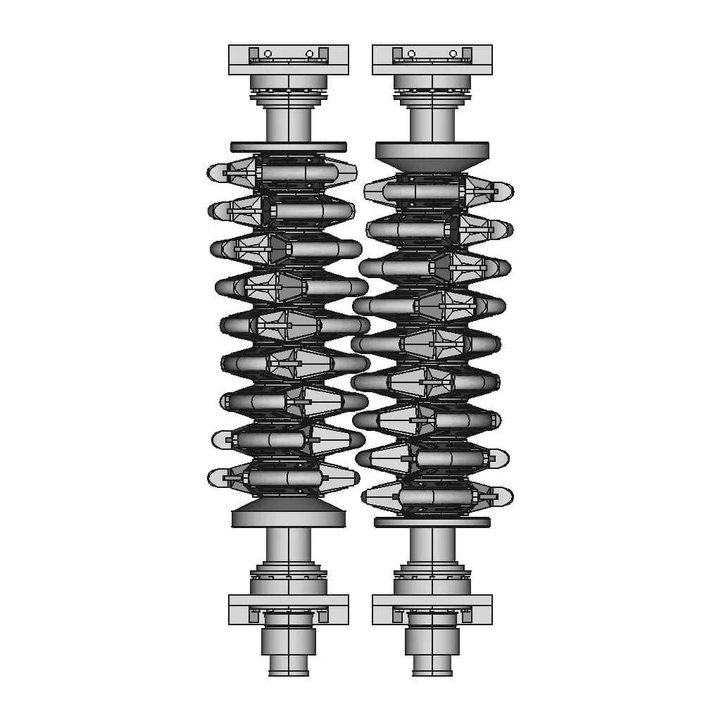 Mineral Sizer Crusher Shafts Assembly - Standard Mechanical Component_0_0_degree_snapshot