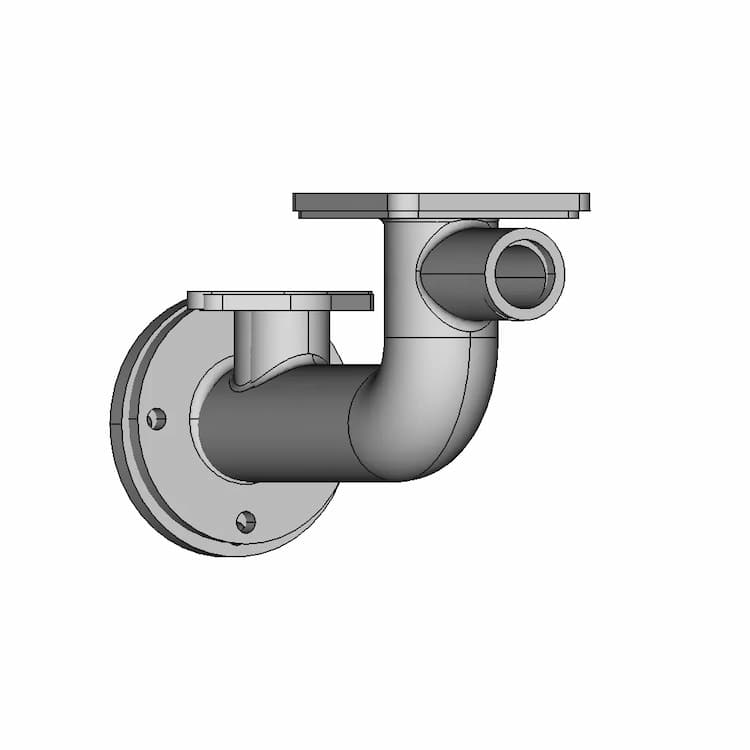 Flange Pipe - Standard Mechanical Component