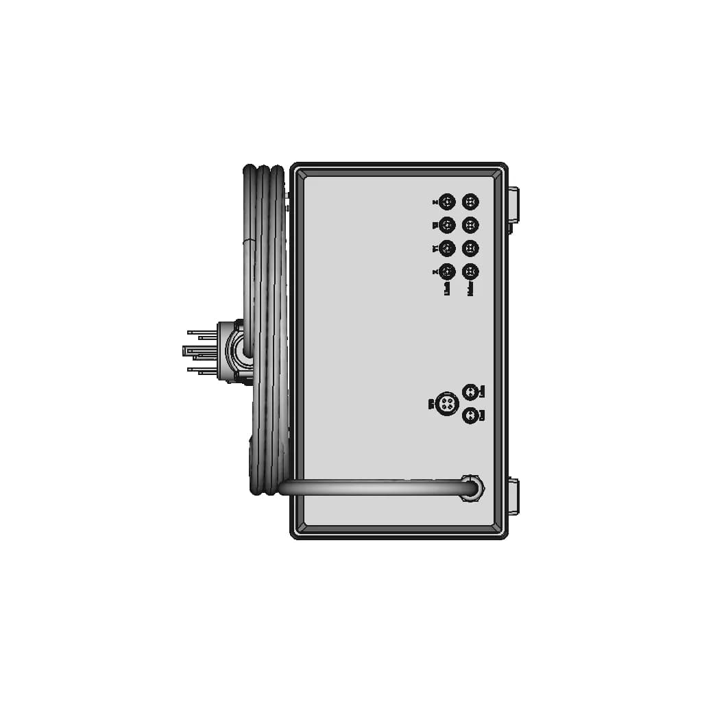 Heavy Duty Desktop Cnc Mill - Downloadable CAD Representation_0_90_degree_snapshot