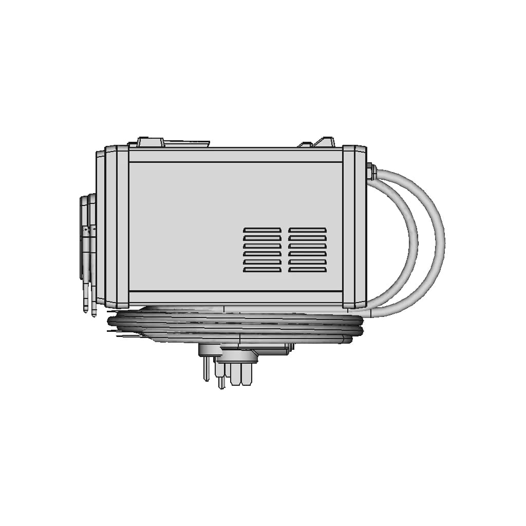 Heavy Duty Desktop Cnc Mill - Downloadable CAD Representation_270_0_degree_snapshot