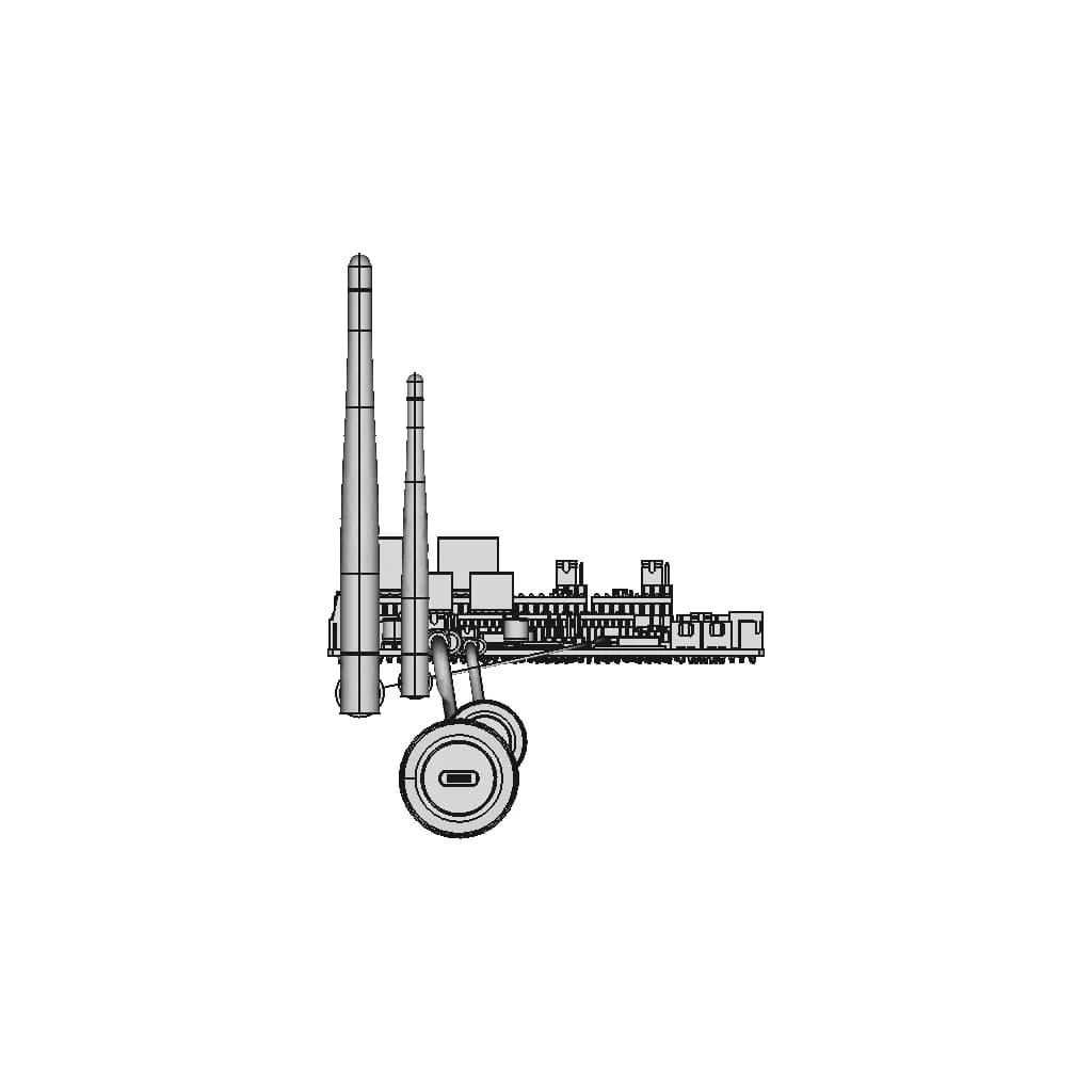 Tinybee Controller Board With External Antenna - Standard Mechanical Component_90_0_degree_snapshot