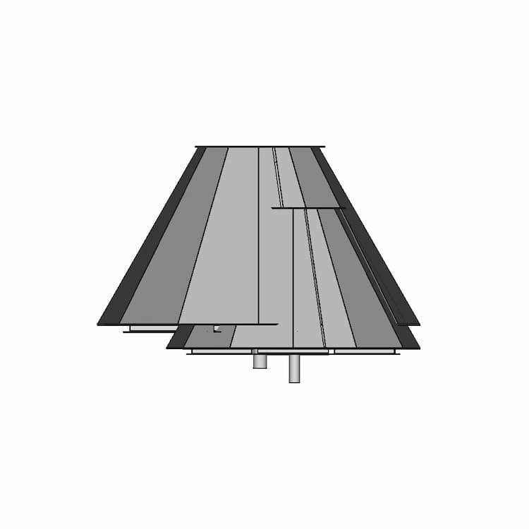 Copper Grinding Flotation Area Four Way Chute Assembly Detail Drawing | High-Quality CAD Model