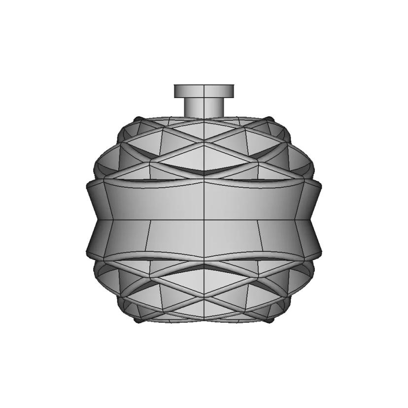 Attractive Chocolate Dish - Downloadable CAD Representation