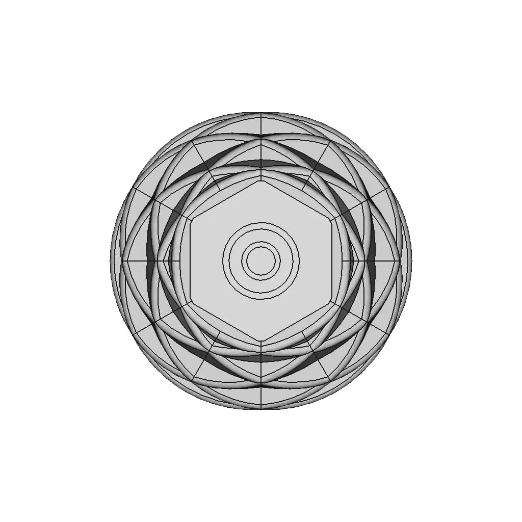 Attractive Chocolate Dish - Downloadable CAD Representation_270_0_degree_snapshot