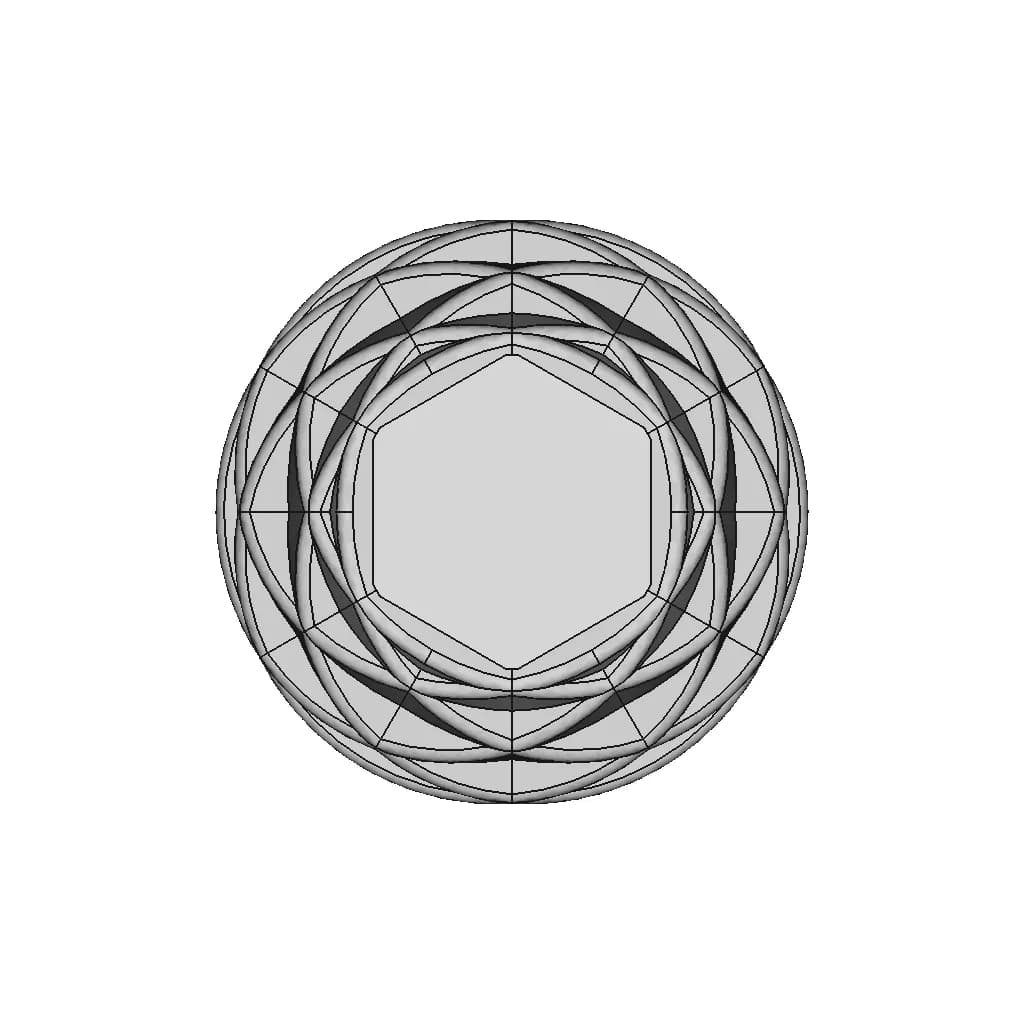 Attractive Chocolate Dish - Downloadable CAD Representation_90_0_degree_snapshot