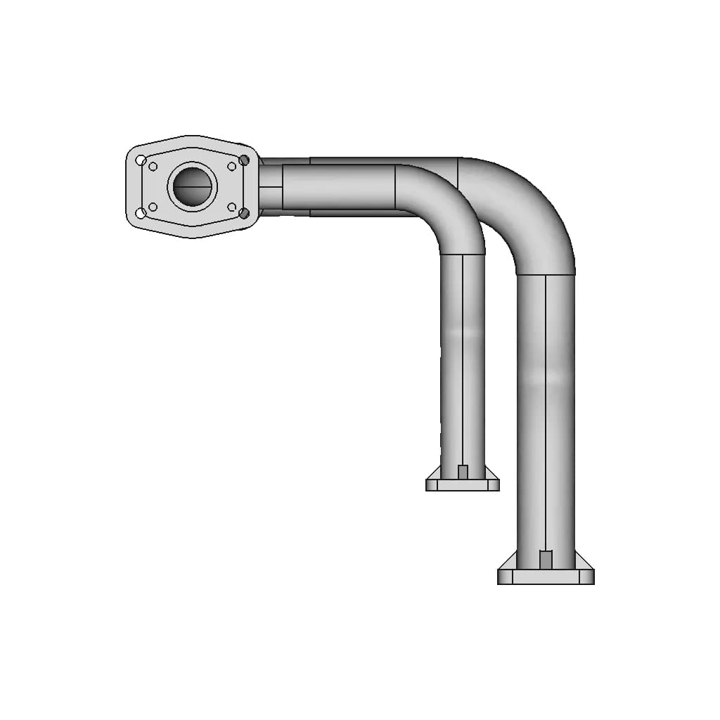 Pipe Design | 3D Engineering Design File_90_0_degree_snapshot