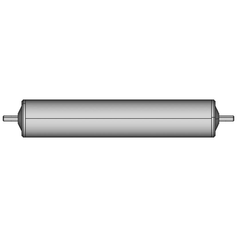 Rolete Livre Aco O50 8X250 | High-Quality CAD Model