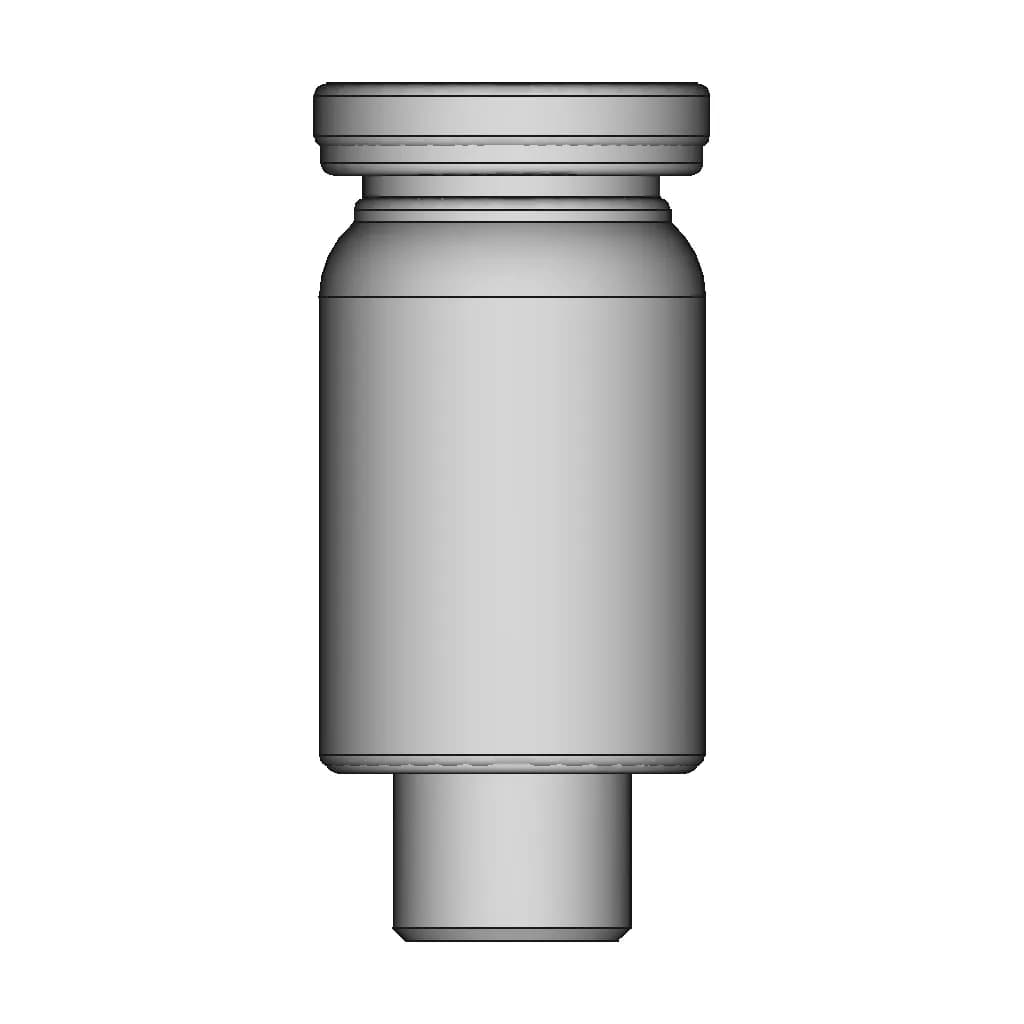 Pneumatic Quick Connector Poc 4 M5 | 3D Engineering Design File_0_0_degree_snapshot