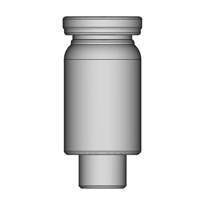 Pneumatic Quick Connector Poc 4 M5 | 3D Engineering Design File