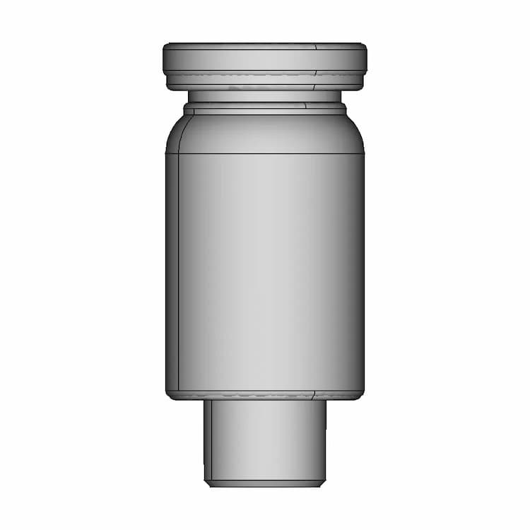 Pneumatic Quick Connector Poc 4 M5 | 3D Engineering Design File