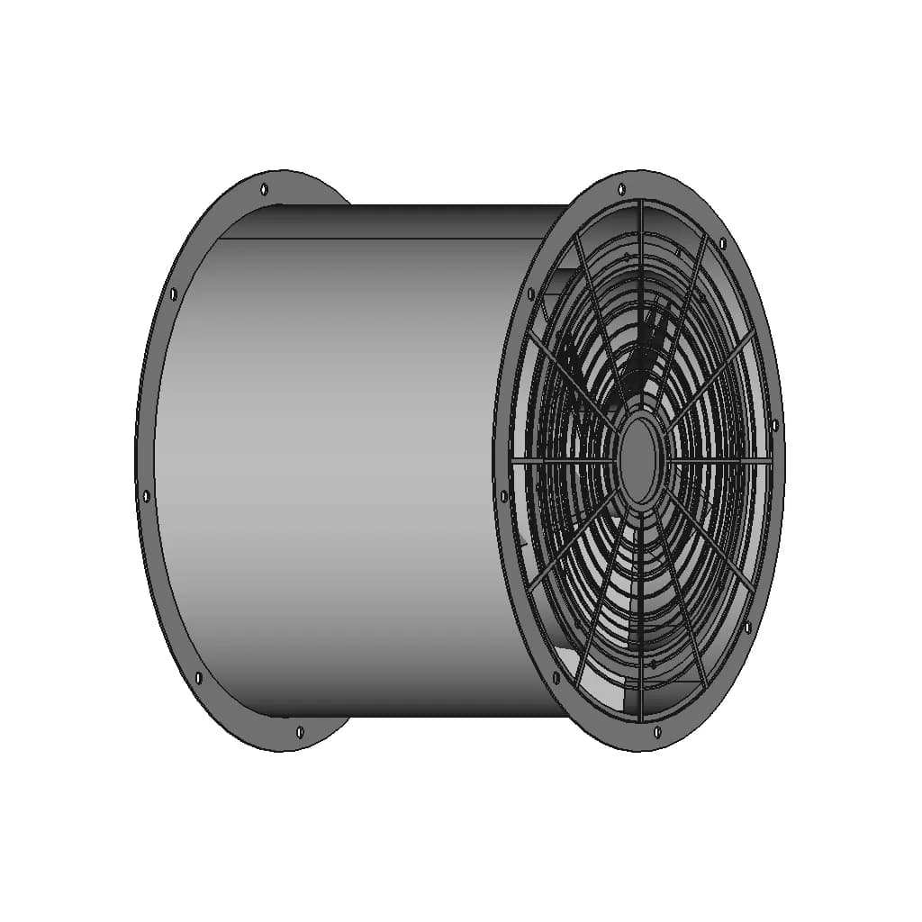 Exhaust Fan - Downloadable CAD Representation_60_30_degree_snapshot
