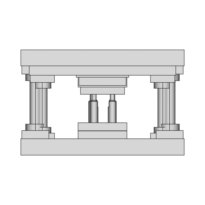 Punch Die Assembly Model 2 - Downloadable CAD Representation