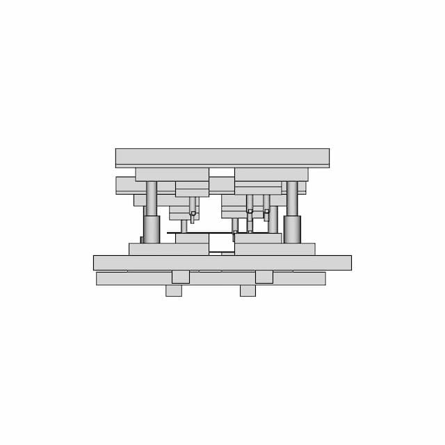 Punch Die Assembly Model 1 | High-Quality CAD Model