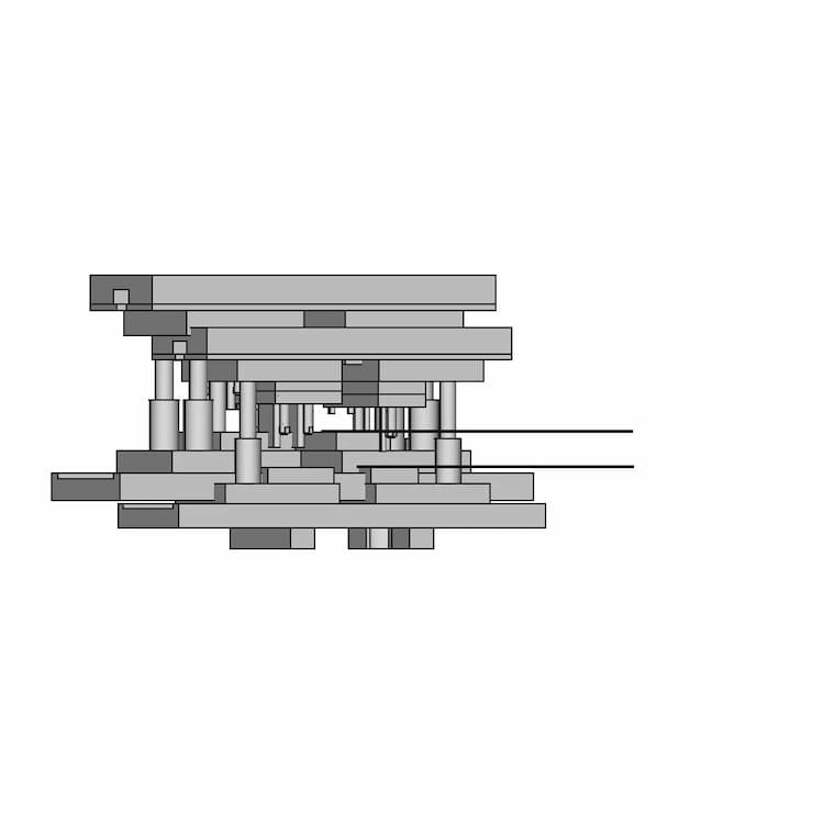 Punch Die Assembly Model 1 | High-Quality CAD Model