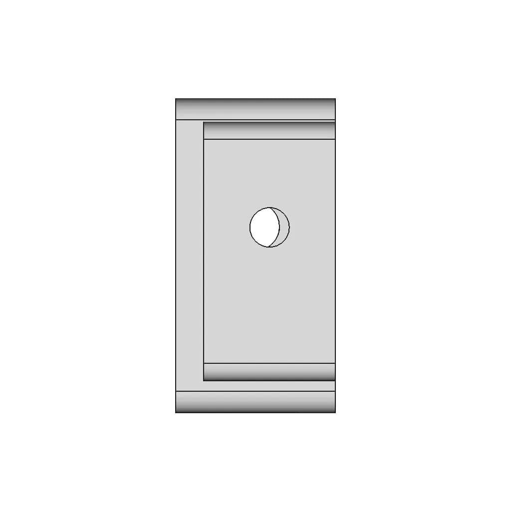 Sick Flexi Loop Fln Holder - Downloadable CAD Representation_0_90_degree_snapshot