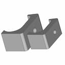 Sick Flexi Loop Fln Holder - Downloadable CAD Representation_60_30_degree_snapshot