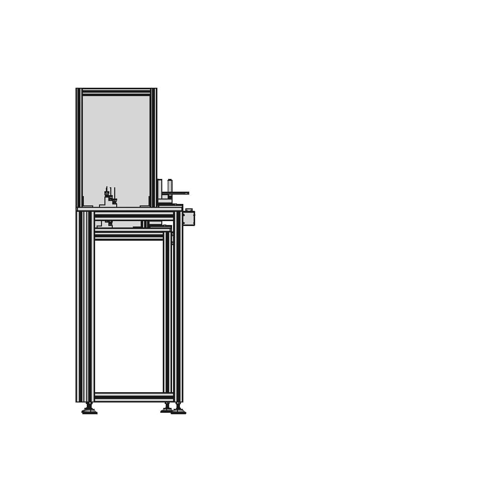 Milling Machine Station - Downloadable CAD Representation_0_270_degree_snapshot
