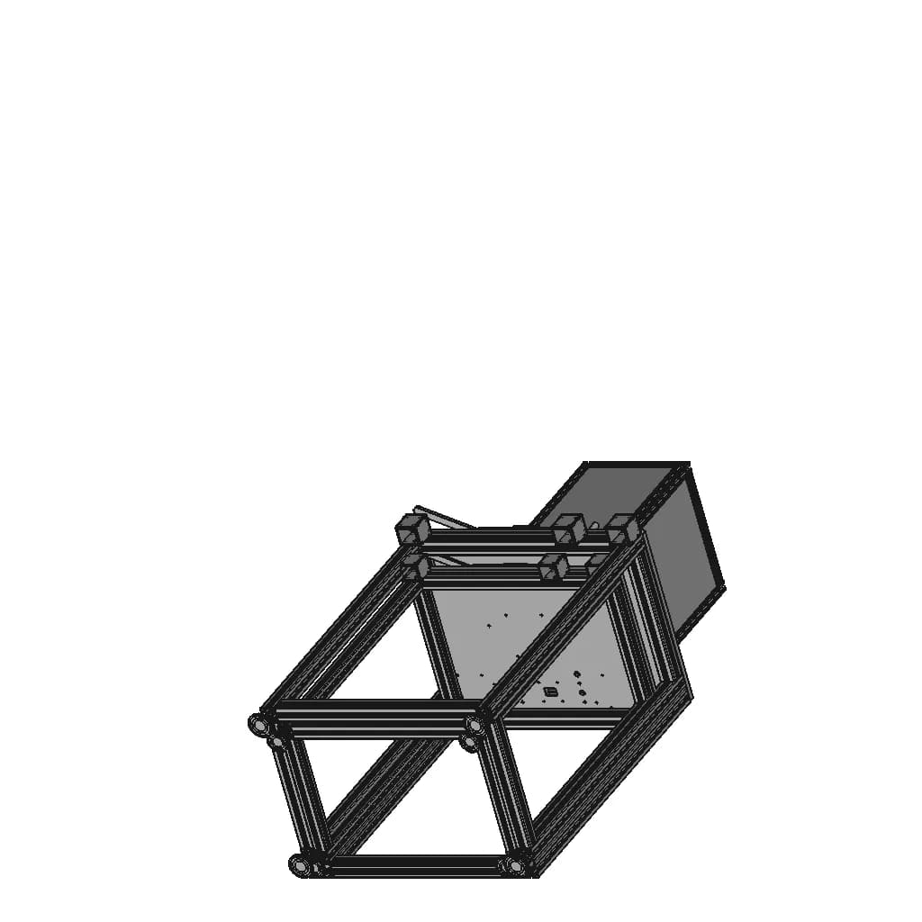 Milling Machine Station - Downloadable CAD Representation_60_30_degree_snapshot