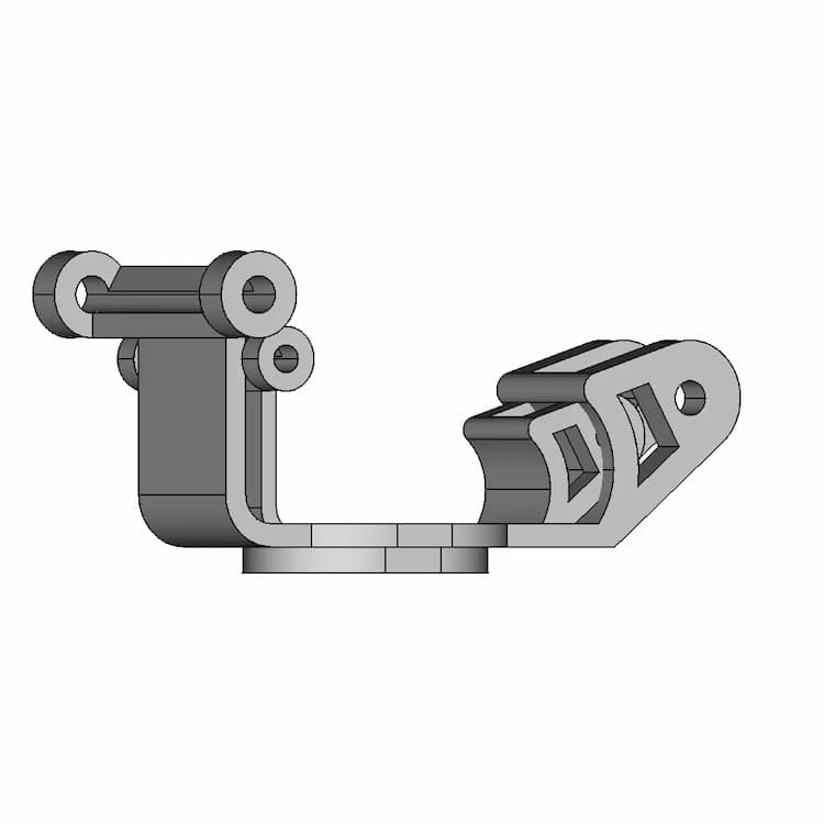 Solidworks Practice Exercises 31 - Downloadable CAD Representation