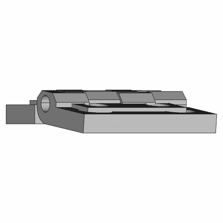 Mil Grade Hinge 5Mm | High-Quality CAD Model