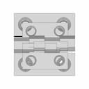Mil Grade Hinge 5Mm | High-Quality CAD Model_270_0_degree_snapshot