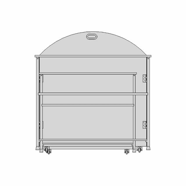 Collapsible And Portable Table - Downloadable CAD Representation
