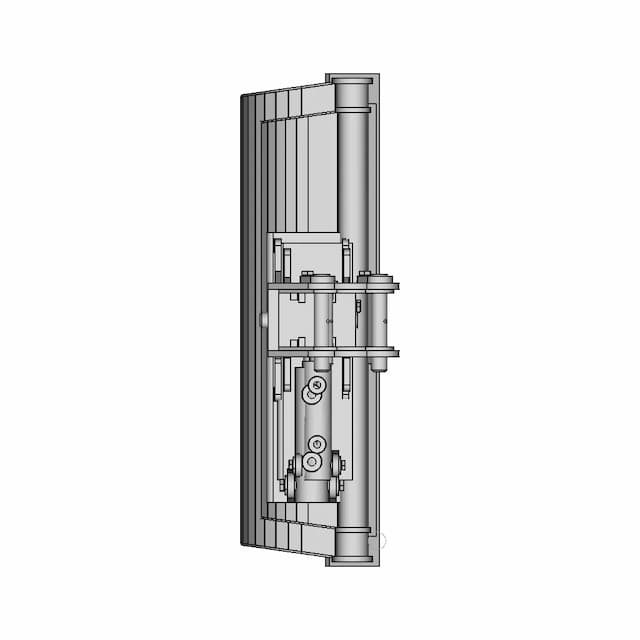 Tilting Ditching Bucket For Miniexcavator 70Cm | High-Quality CAD Model