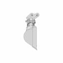 Tilting Ditching Bucket For Miniexcavator 70Cm | High-Quality CAD Model_90_0_degree_snapshot