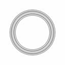 27Od X 20Id X4Mm Bearing - Downloadable CAD Representation_0_0_degree_snapshot