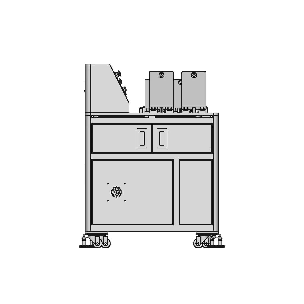 Screen Dismantling Automatic Machine | High-Quality CAD Model_0_270_degree_snapshot