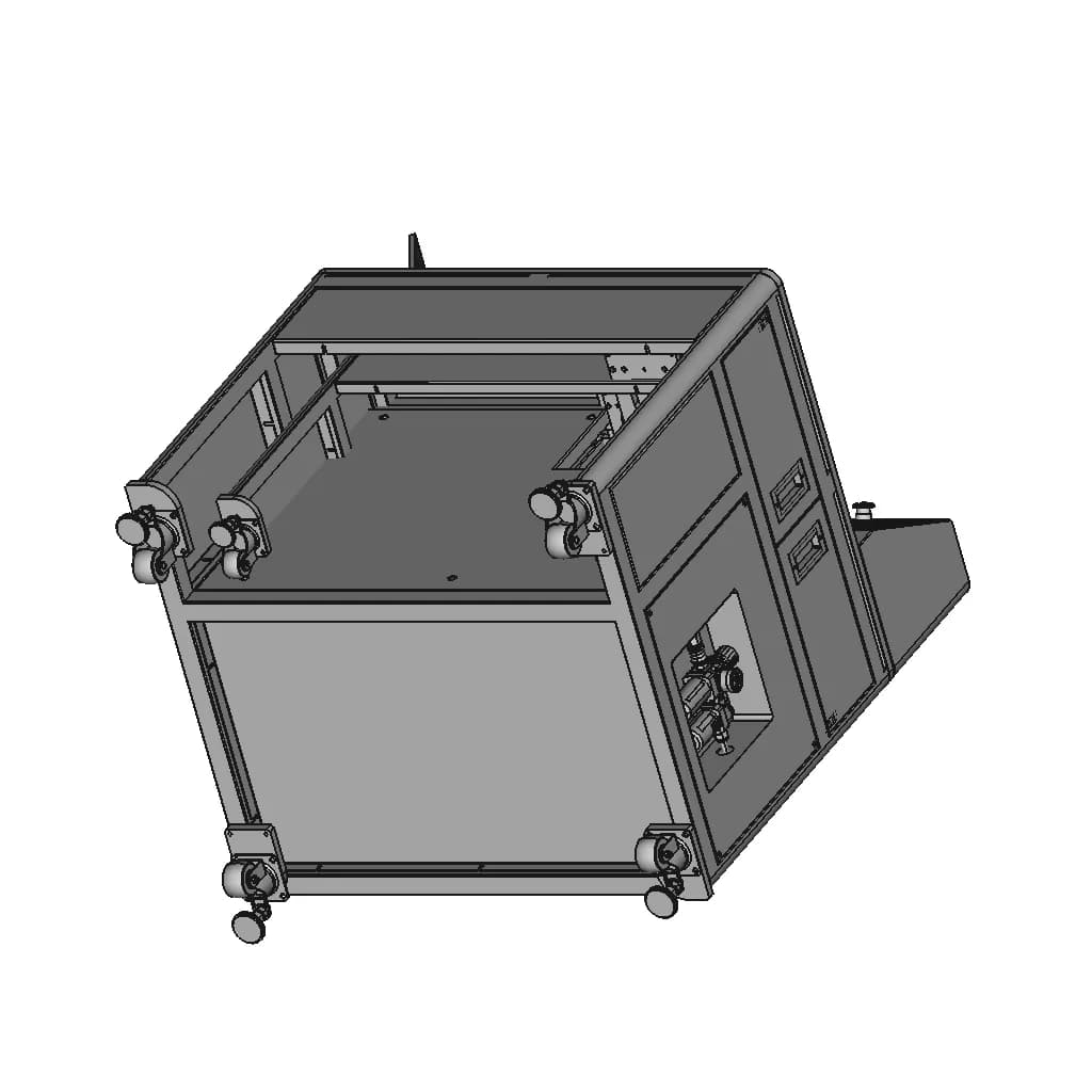 Screen Dismantling Automatic Machine | High-Quality CAD Model_60_30_degree_snapshot