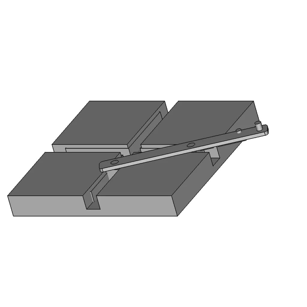 Elliptical Trammel - Standard Mechanical Component_60_30_degree_snapshot