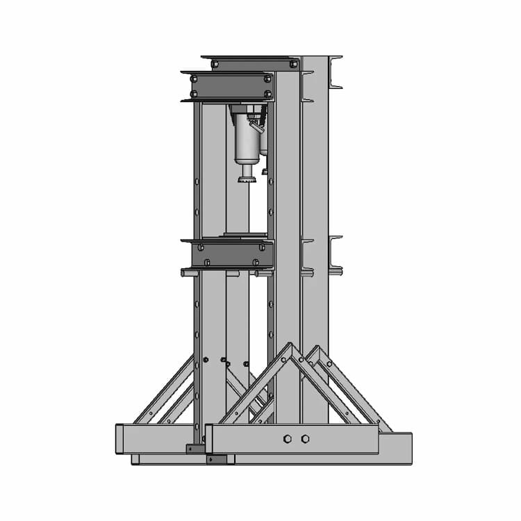 Hydraulic Press | High-Quality CAD Model