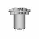 Handheld Vacuum Cleaner Motor And Impeller Assembly - Standard Mechanical Component_90_0_degree_snapshot