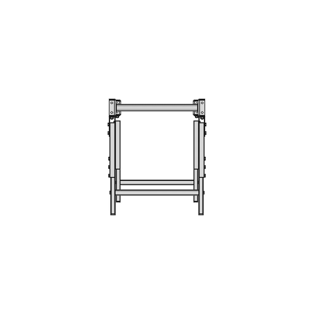 Transportador De Rodillos - Downloadable CAD Representation_0_90_degree_snapshot