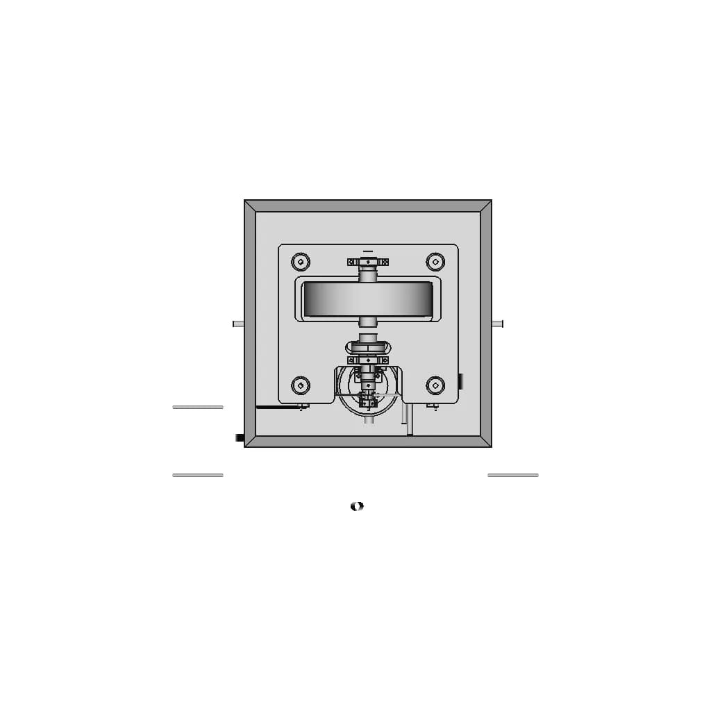 Vertical Cross Single Steam Engine - Standard Mechanical Component_0_0_degree_snapshot